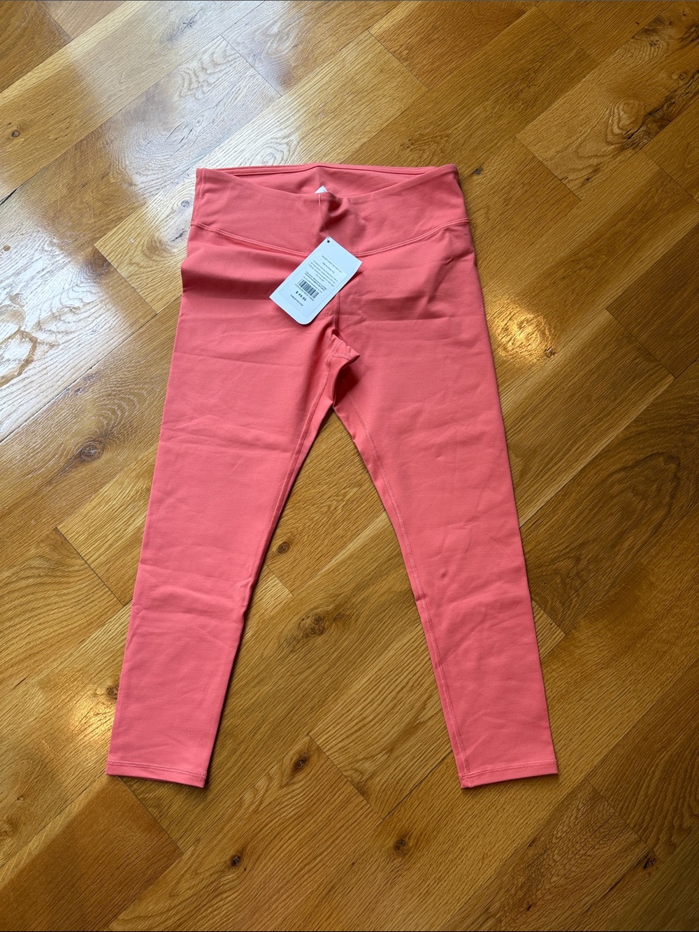 Women Coral High-Waist Performance Leggings M NWT